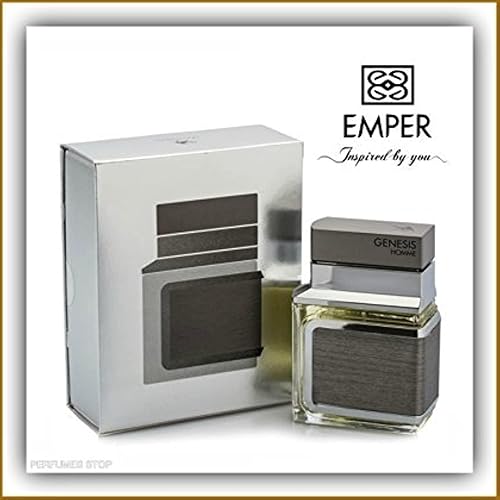 Genesis Homme By Emper Eau De Toilette para hombre 3.4 oz plumín ''Nuevo en caja sellada''