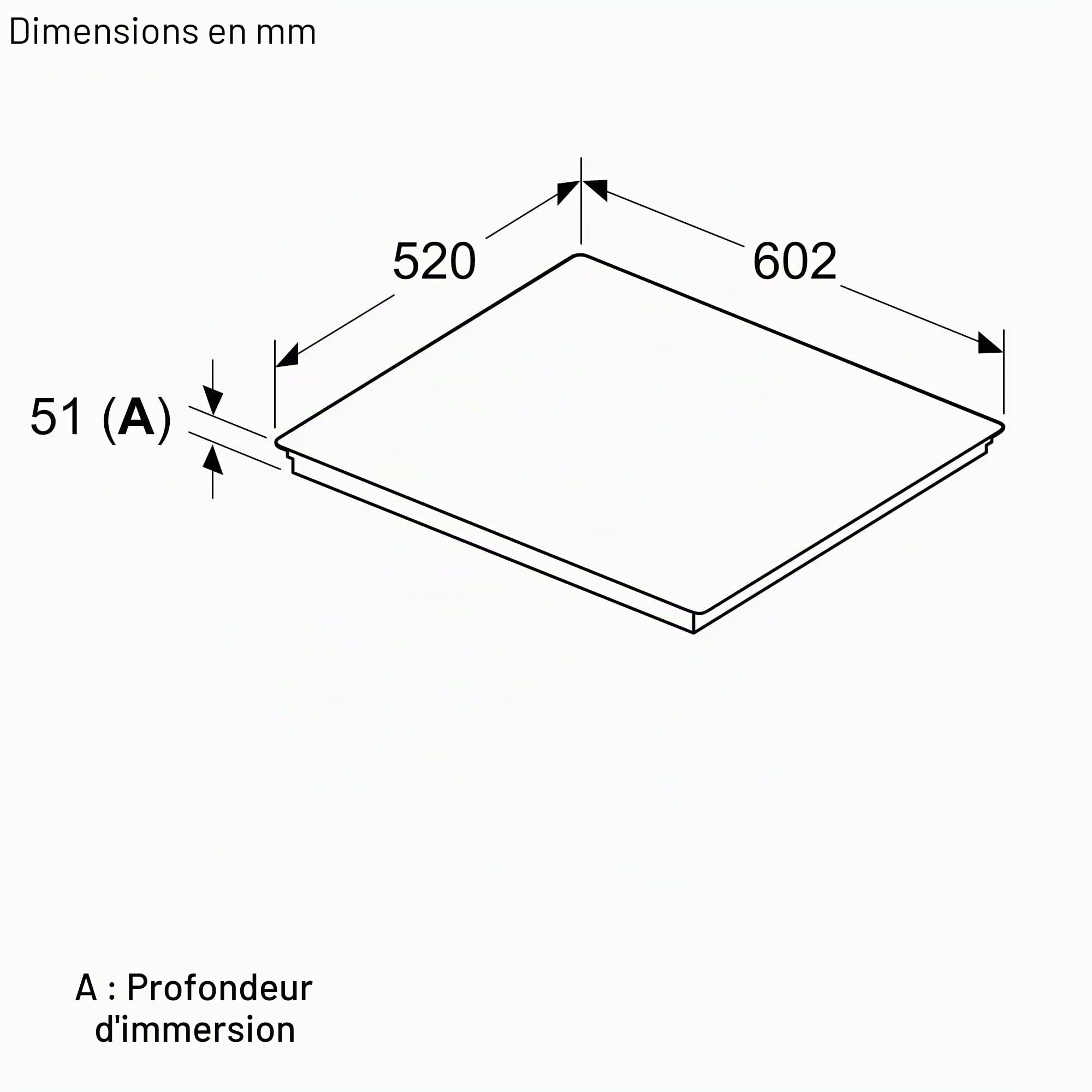 Siemens EX675HEC1E iQ700 Plaque de cuisson à induction intelligente, 60 cm, noir, avec cadre, varioInduction, TouchSlider, capteur de rôtissage Pro – Friture sans risque de brûlure