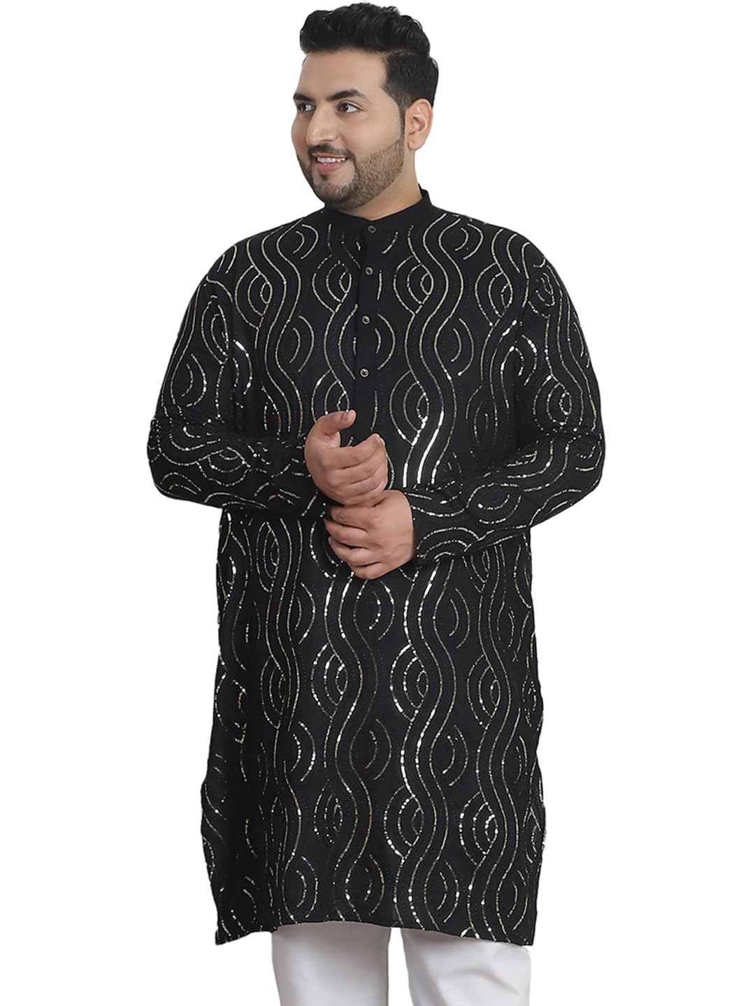 Kurta larga de algodón Sojanya PLUS túnica cómoda contra el calor 8