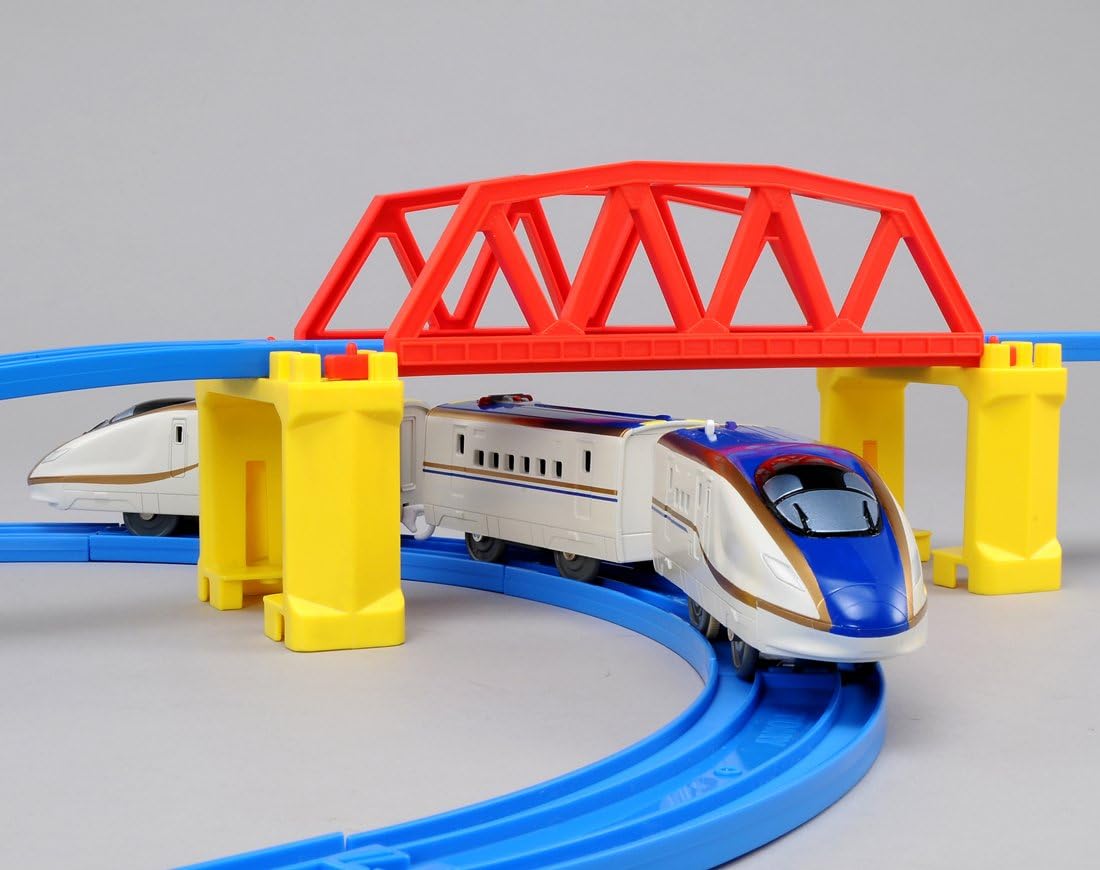 プラレール E7系北陸新幹線かがやき 立体レールセット