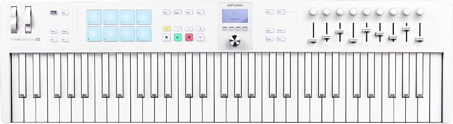 Amazon | Arturia KeyLab Essential 61 mk3 MIDIコントローラー 速度
