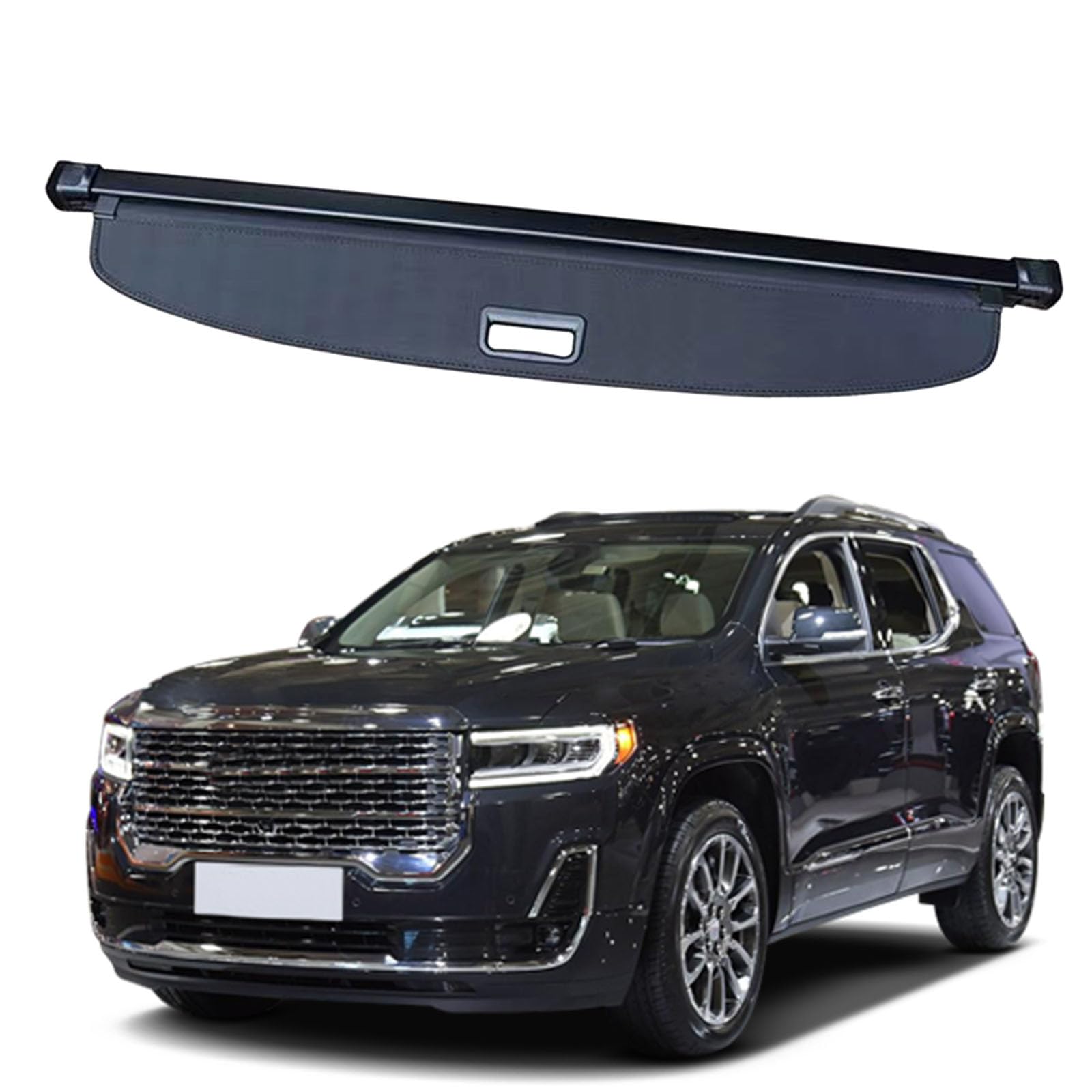 YYFYYDS Retractable Rear Trunk Parcel Shelf,Compatible with GMC Acadia 2017-2024,Car storage