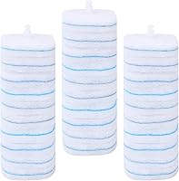 Vista 1 de 30 repuestos desechables para cepillos de inodoro, almohadillas de repuesto de inodoro compatibles con cepillo de inodoro Clorox y Oshang, cabezales