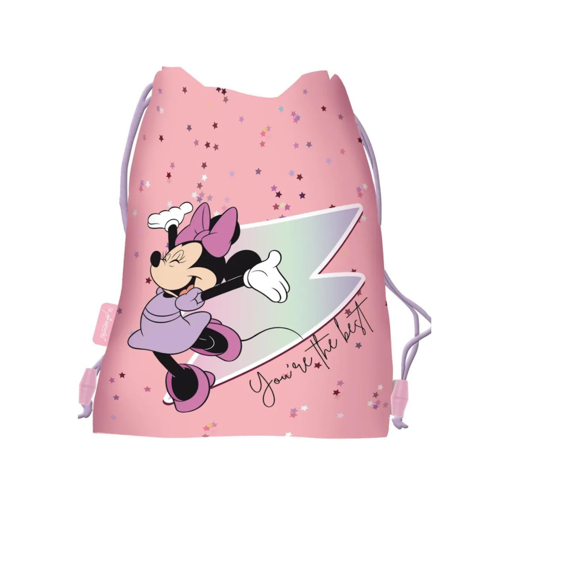 St. Majewski - Schulranzen für Jungen und Mädchen, 4/6/9/13er-Set - Schul-Rucksack für Kinder mit Federmäppchen - Schuhbeutel und Hausaufgabenheft - Minnie Motiv - 1-3 Klasse