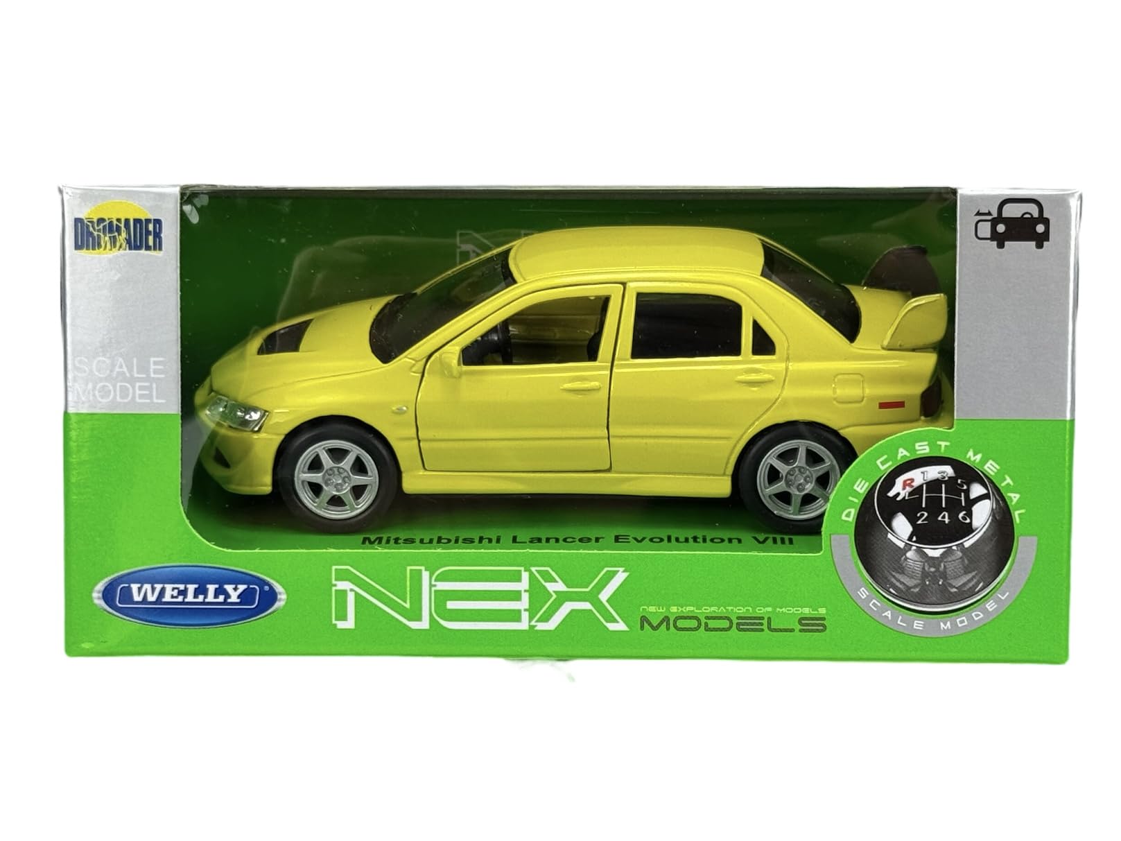 Welly 43772 - Modelo de coche compatible con Mitsubishi Lancer 