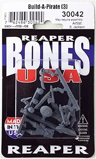 Modular Pirate Miniature Figure 25mm Heroic Scale Reaper Bones USA Reaper Miniatures