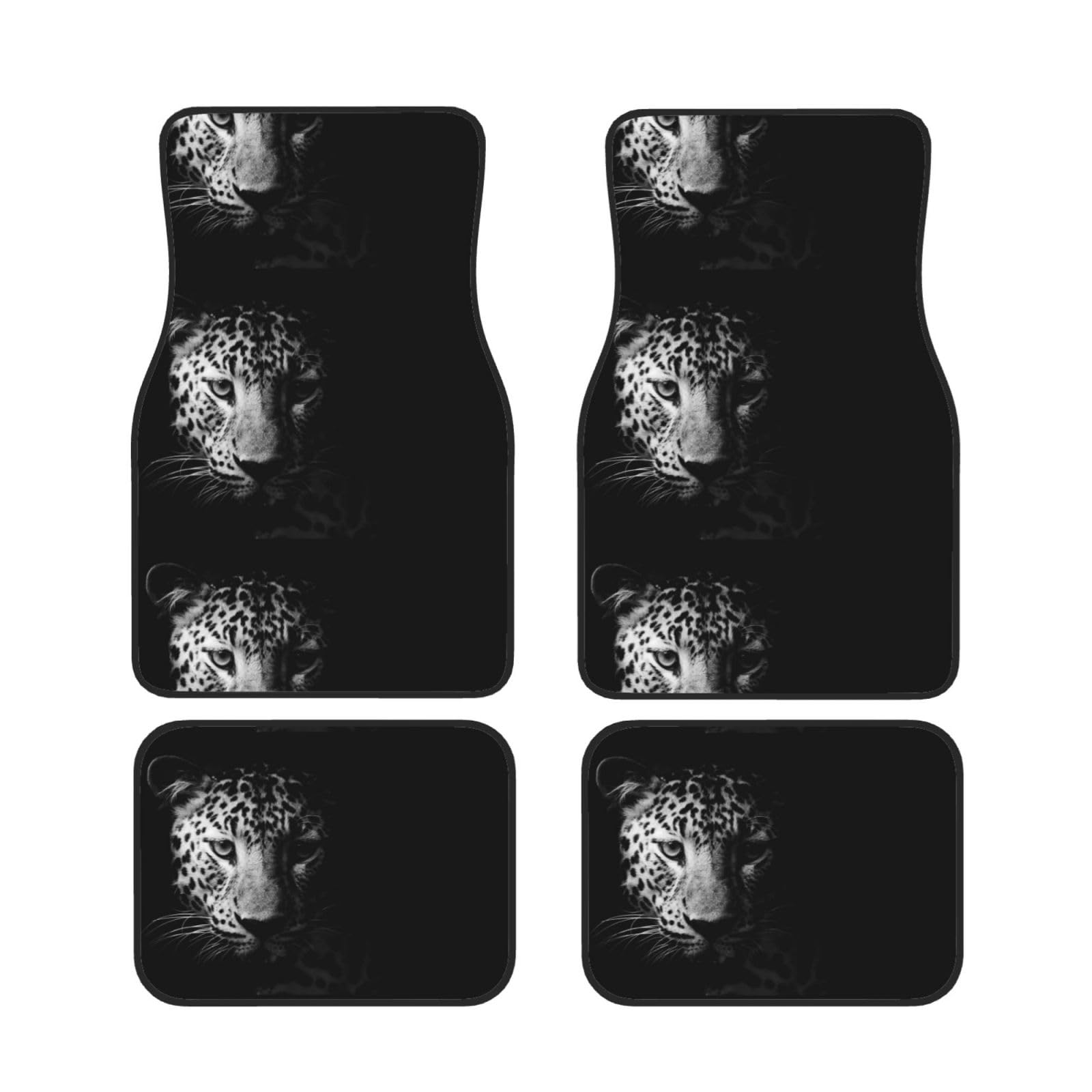 Alfombrillas de coche con estampado de leopardo para el día a día 7