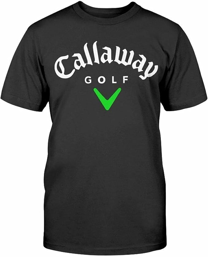 New Callaway Golf Logo Black White TShirt Regular Size S5XL Amazon