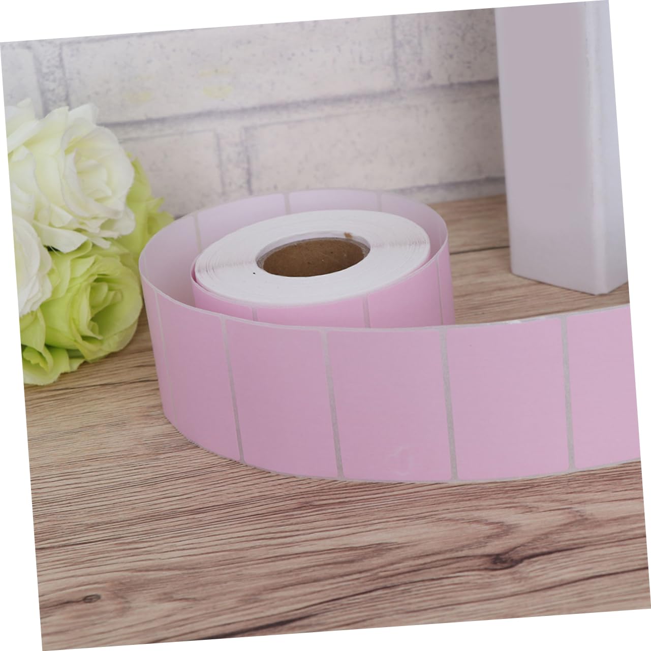 Etichette Termiche Autoadesive Rosa 2 Pezzi in Carta Termica | Formato 60x40 Mm, Resistenti All’acqua, per Spedizioni e Indirizzi Stampati