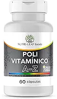 Polivitamínico A-Z – Vitaminas e Minerais para Imunidade, Cansaço Físico e Mental, Energia e Saúde Diária – Suplemento com Alta Absorção – NUTRI-LEAF Saúde