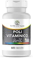 Polivitamínico A-Z – Vitaminas e Minerais para Imunidade, Cansaço Físico e Mental, Energia e Saúde Diária – Suplemento com Alta Absorção – NUTRI-LEAF Saúde