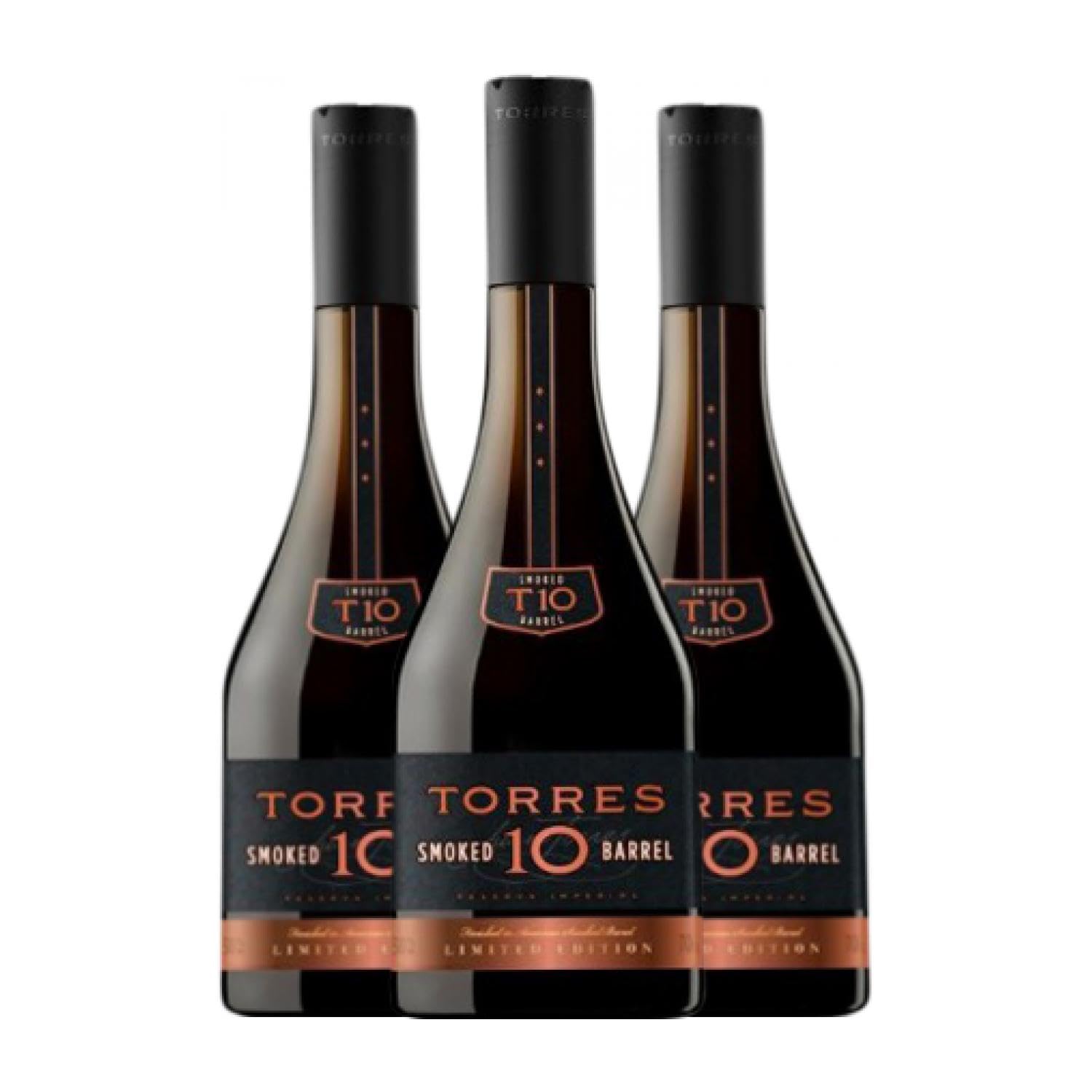 Brandy Torres 10 Smoked Barrel 70 cl (Caja de 3 Botellas de 70 cl)