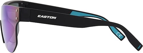Miniatura 5 de Easton Rival Shield - Gafas de sol deportivas, color negro, 5.433 in, Negro -