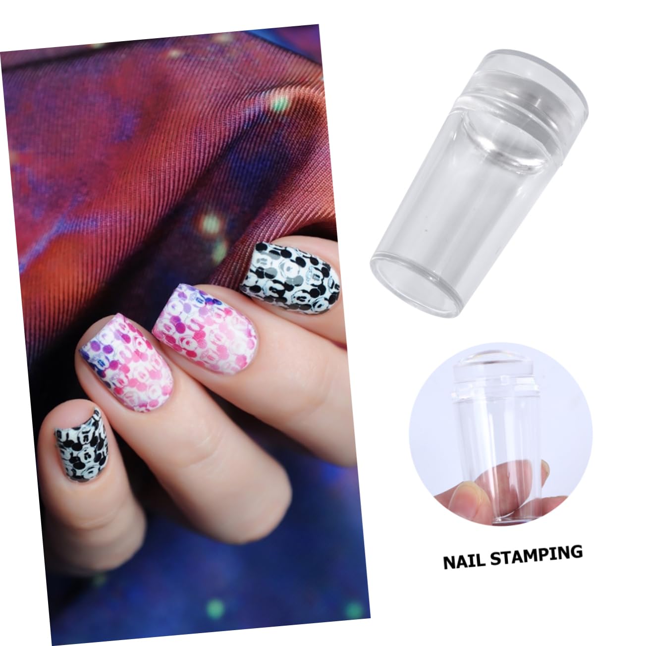 12 Juegos De Accesorios Para Decoración De Uñas Kit De Suministros Para Manicura Para Mujer Sellos Para Uñas Esmaltes Para Estampar Uñas.