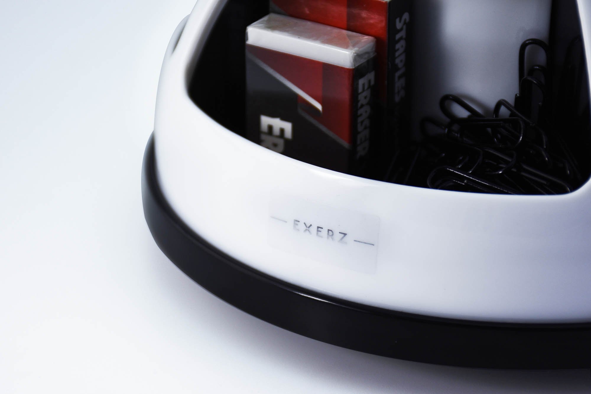 Exerz Desk Organiser/Pen Holder/Desk Tidy/Stationery Organizer Swivel