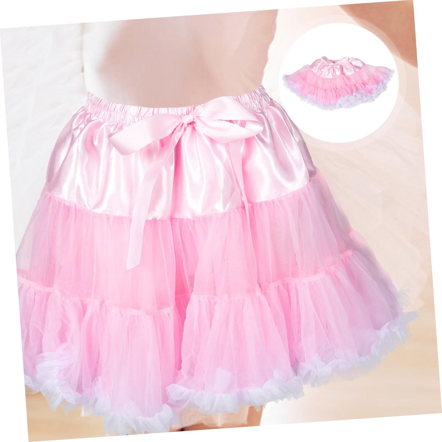 Gonna Tutu Kawaii Per Bambine Gonna Tulle Leggera e Comoda Costumi Per Cosplay e Feste Per Cerimonie e Foto Facile Da Lavare e Resistente Alle Pieghe