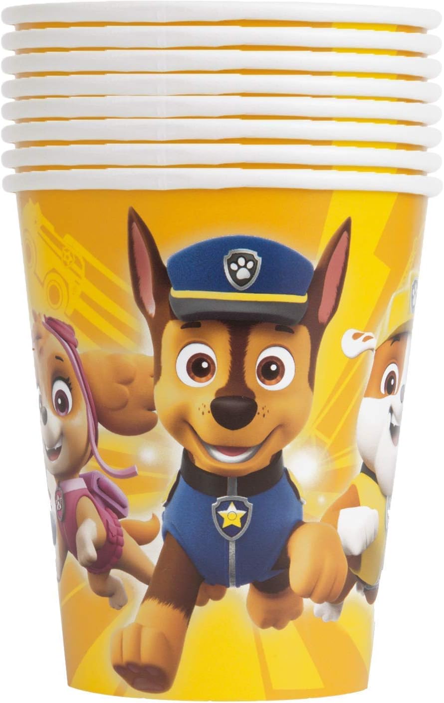 Paw Patrol Birthday Party Supplies Bundle includes 16 Party Paper Cups image 2