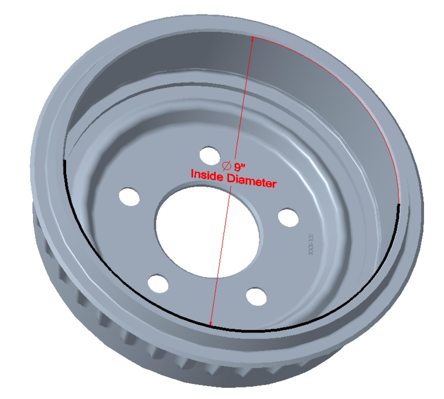 Amazon.com: Bendix Premium PDR0713 Rear Brake Drum (9