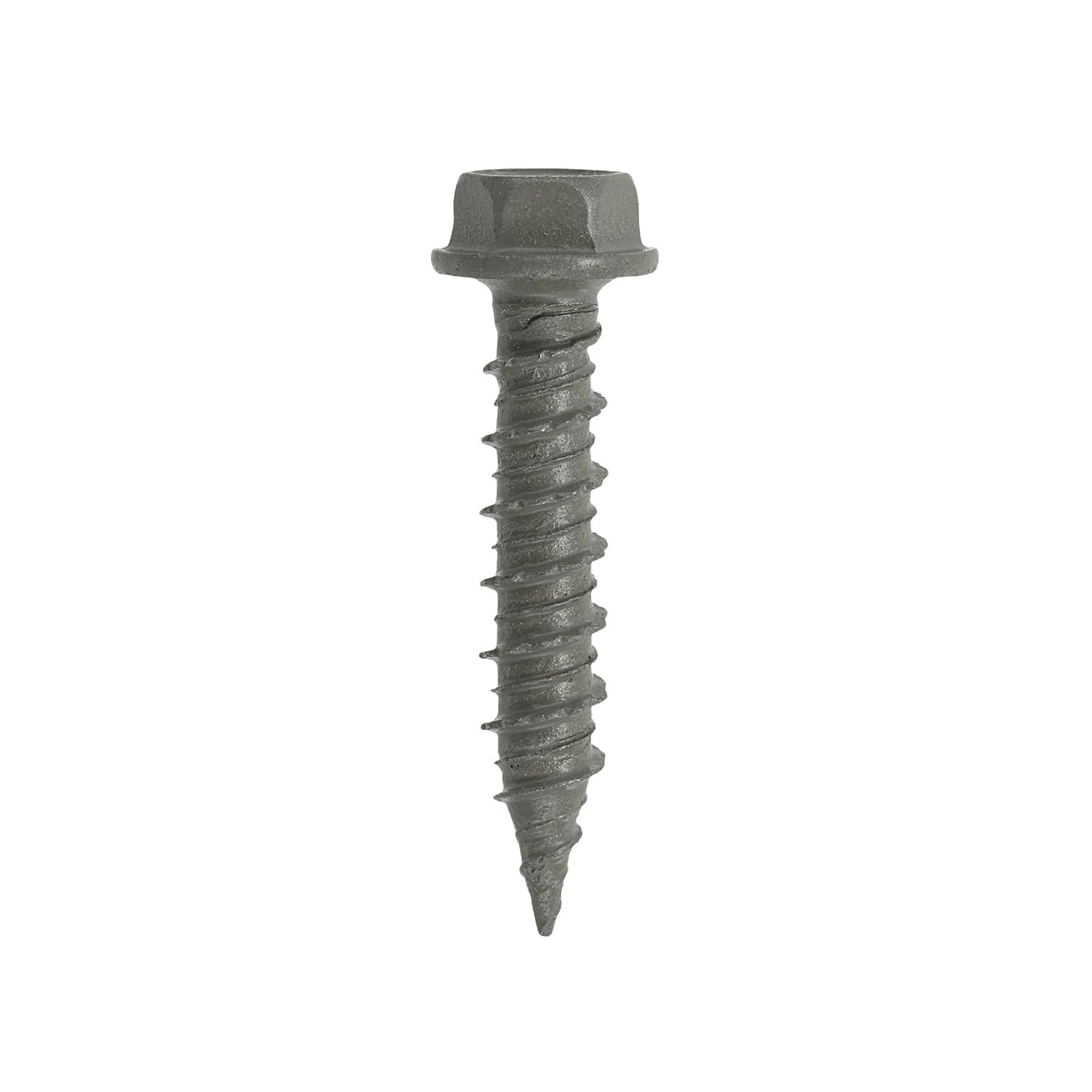 Power Pro Concrete Screw Anchors #410 Stainless Hex Washer (1/4" x 1-3/4") 100-Piece