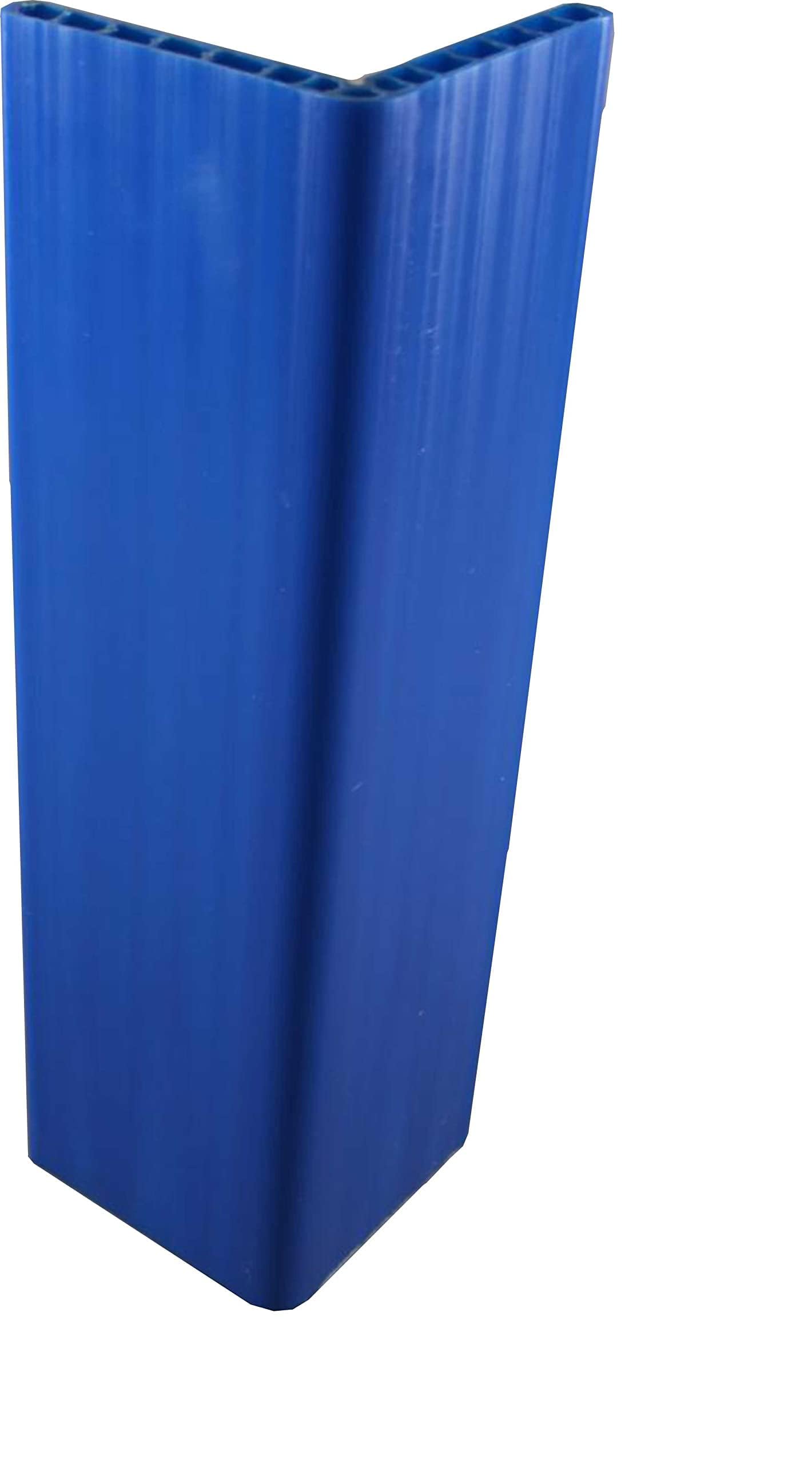 (10x) Kantenschutzwinkel 300 mm – Blau | 120 x 120 x 12 mm | Kantenschoner aus PE-Kunststoff | bruchfest, formstabil & kältebeständig – für Ladungssicherung mit Zurrgurten