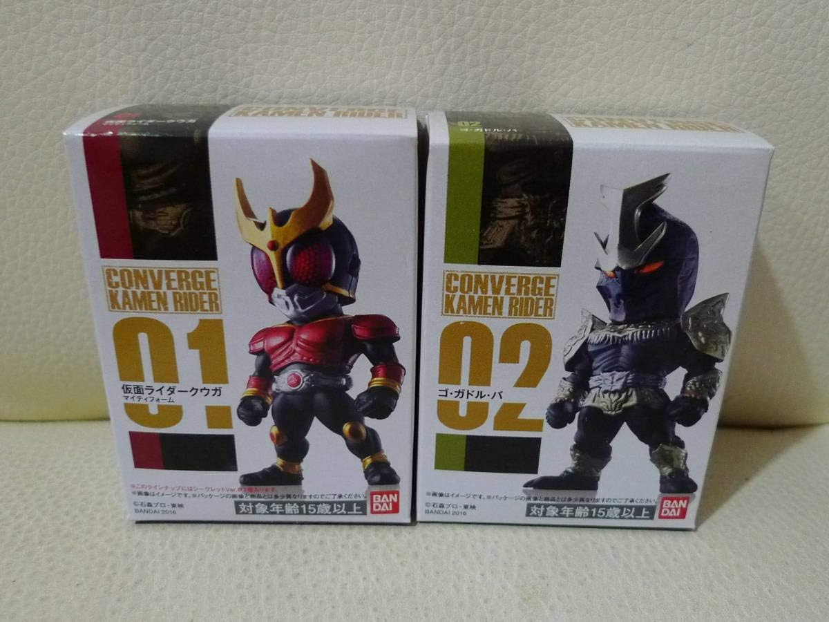 Amazon Co Jp 食玩 仮面ライダーコンバージ Converge1 01 仮面ライダークウガアメイジングマイティ 中袋未開封 02 ゴ ガドル バ 未開封 ホビー 通販