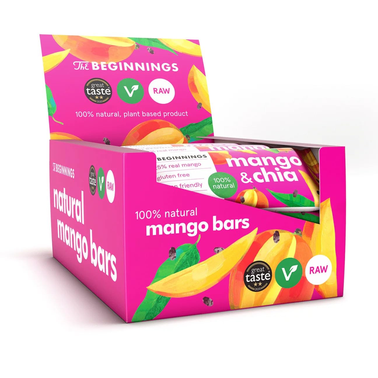 The BeginningsMango Chia Bar, 20 x 40g