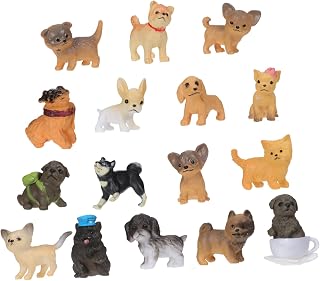 Toyvian 16 Pçs Enfeites De Cachorro Brinquedo De Cachorro Brinquedo De Personagem De Cachorro Brinquedos De Decoração De Casa Para Brinquedos De Casa Rayan Brinquedos Para Crianças