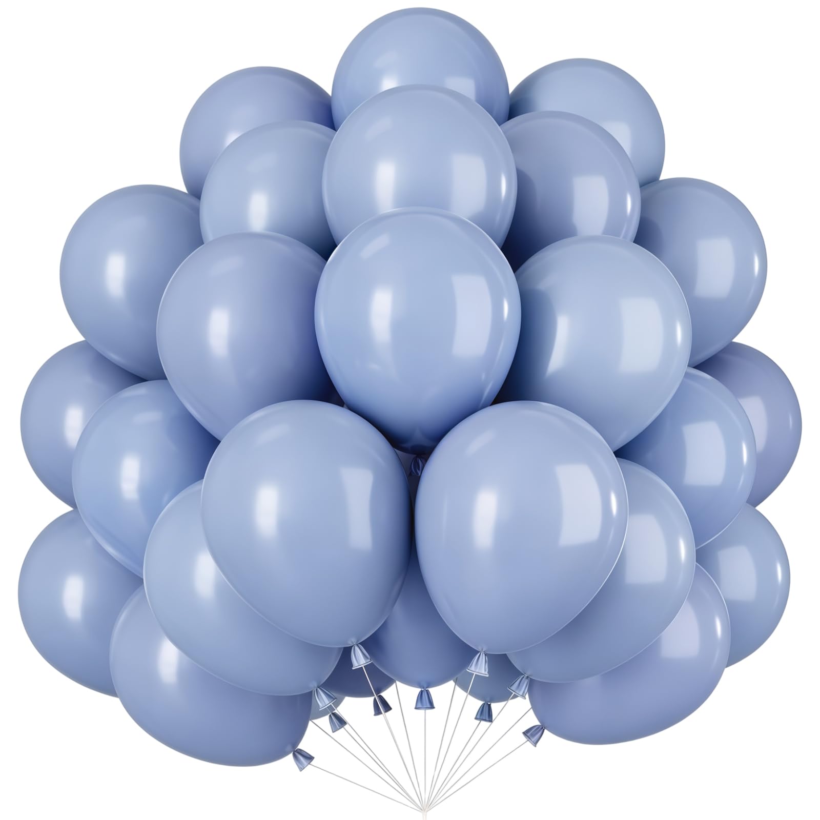 100er Pack 10 Zoll Latex Ballons Helium Luftballon Party Ballons Set für Babyparty Hochzeit Valentinstags Geburtstags Party Deko