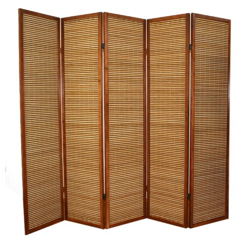 Biombos de Madera 5 Paneles Marca PEGANE