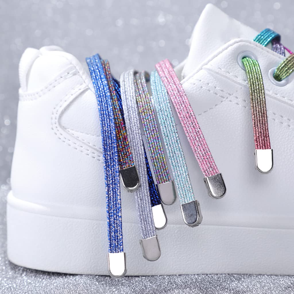 lacci delle scarpe elasticizzati Lacci for scarpe, lacci elastici for scarpe, 2 paia di lacci elastici senza nodi, lacci piatti, lacci elastici for la corsa, lacci for scarpe da ginnastica,
