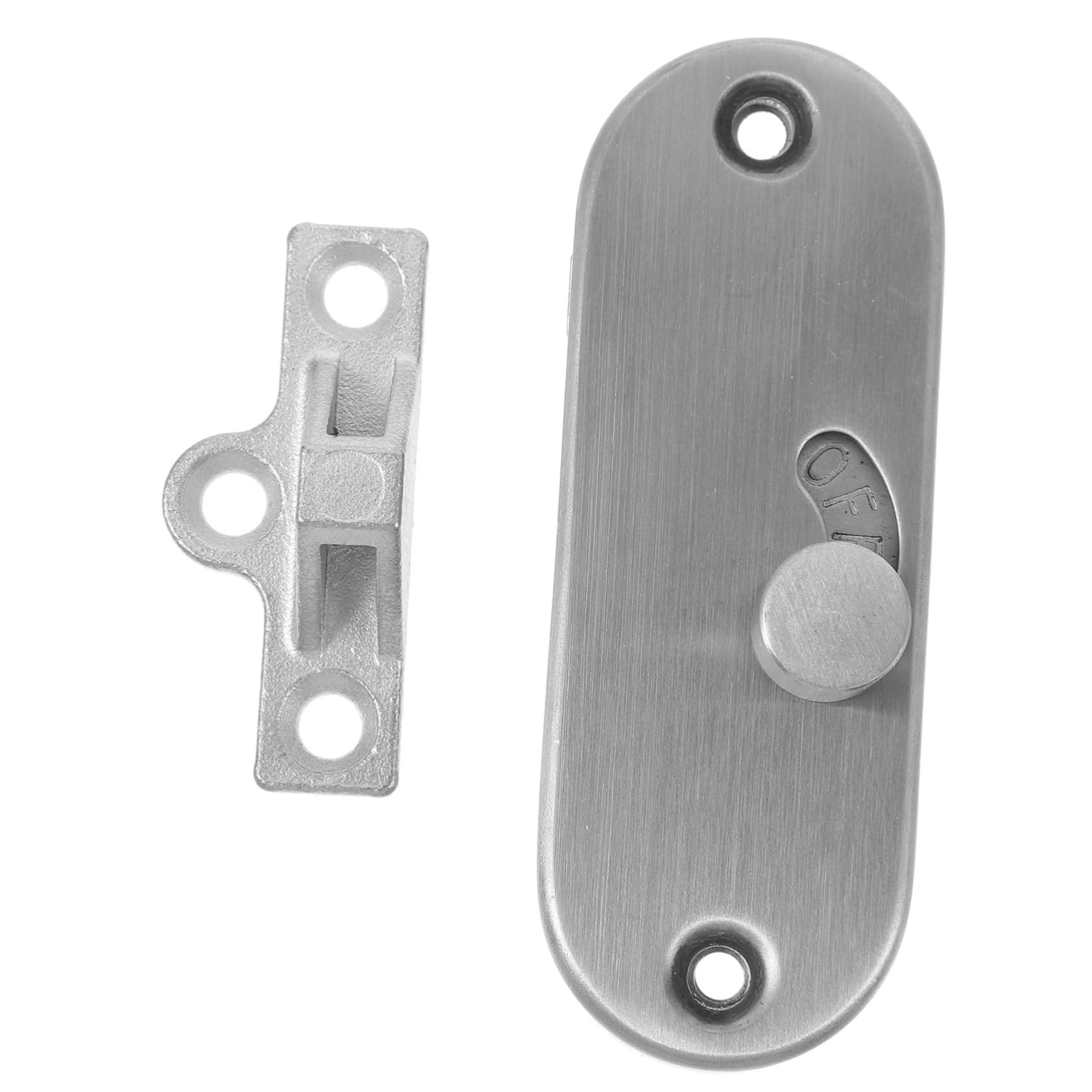 Gatuida 3stücke Sliding Door Lock Türverriegelung Langlebiges Und Rostfreies Design Geeignet Für Schiebetüren Und Stalltüren Schützt Privatsphäre Und Installieren