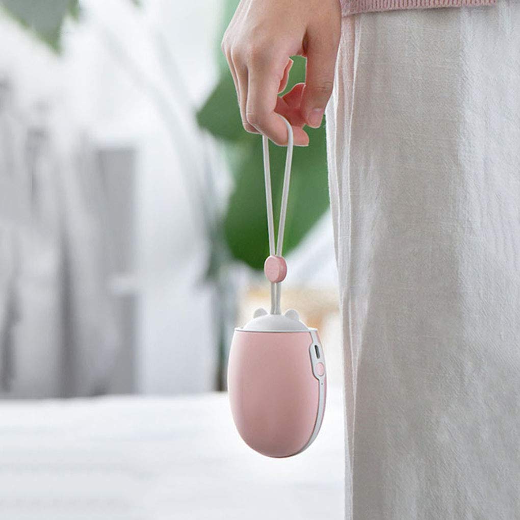 RajoNN Lampada a Sospensione riscaldante Portatile bifacciale Scaldamani Ricaricabile, Riscaldamento a Lunga Durata 4000mAh USB Elettrico, Scaldamani Alimentato a Batteria Scaldamani Caldo
