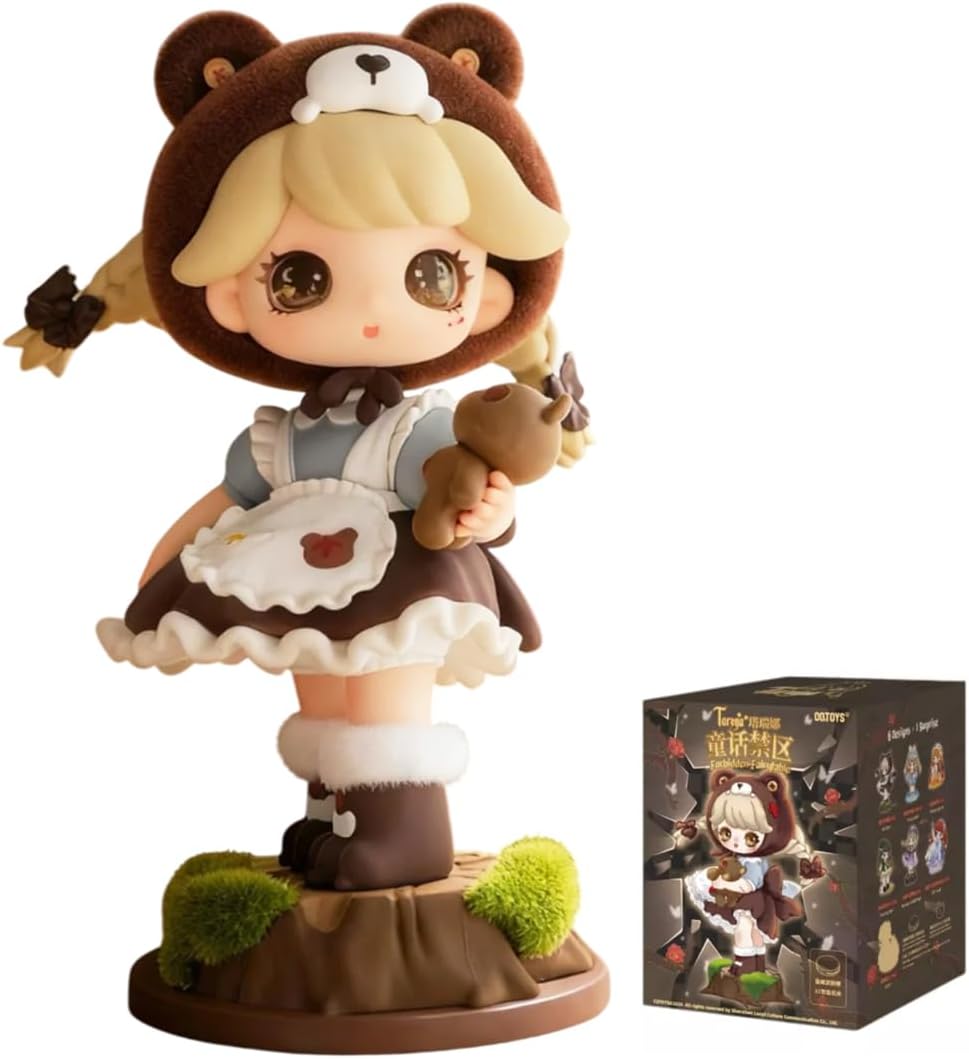 CALEMBOU Anime Blind Box, Tarena Forbidden Fairytale Series Chibi PVC Figure, Decorative Desktop Ornament for Display, Collectible Anime Figure for Birthday Christmas, Random 1 Box