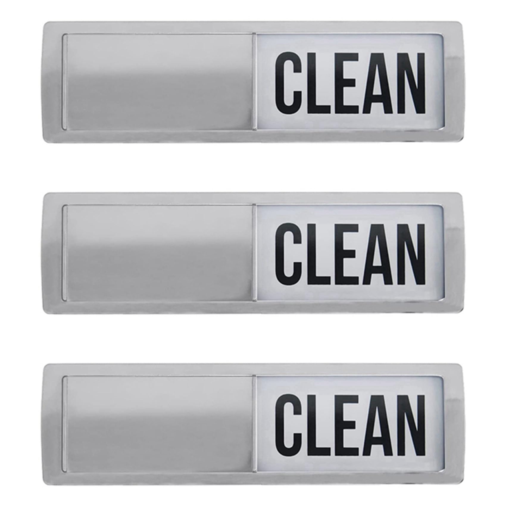 Hndhbfgrt 3X Dishwasher Clean and Dirty Magnet Sign, Heavy Duty Shutter Magnets for Dish Washer, Kitchen Accessories