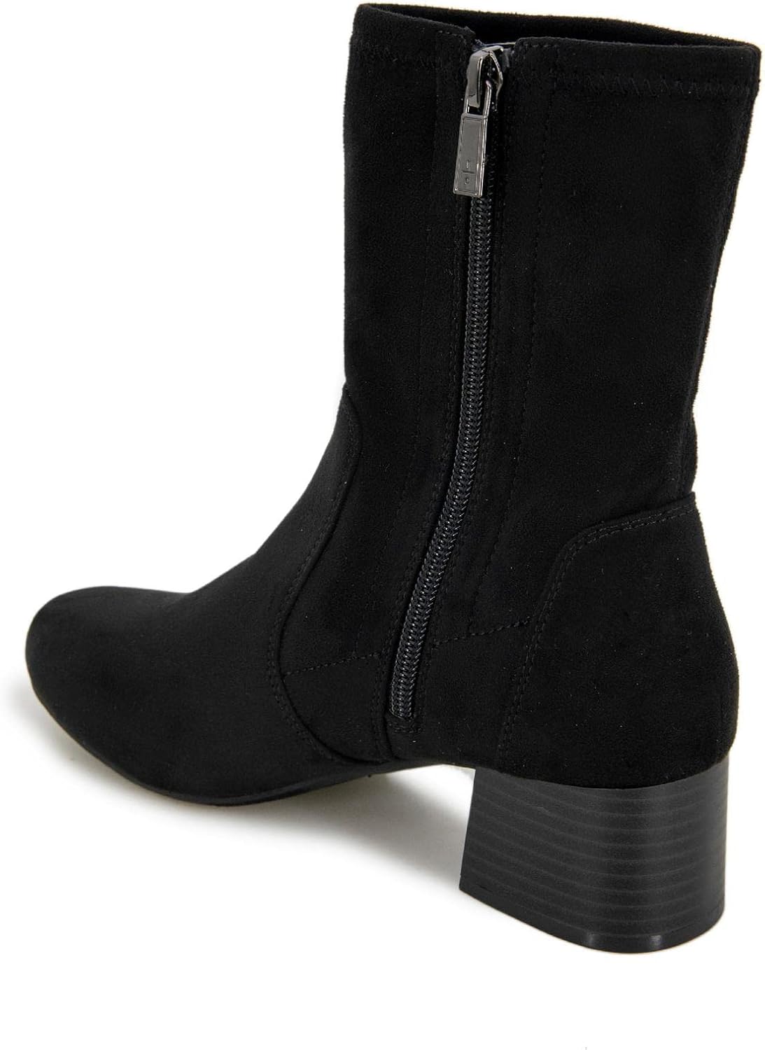 Kenneth Cole REACTION Women's Road Stretch Ankle Boot, Black, 7.5