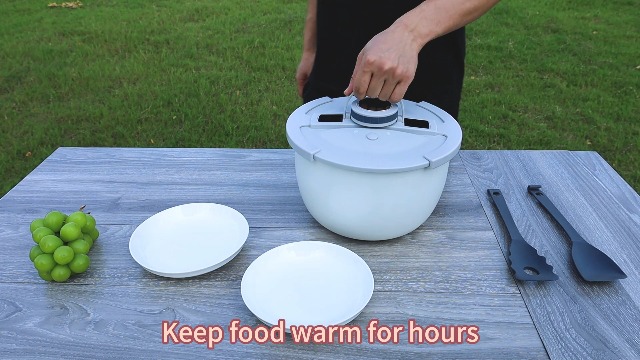 Amazon.com: Double-Walled Stainless Steel Insulated Serving Bowl