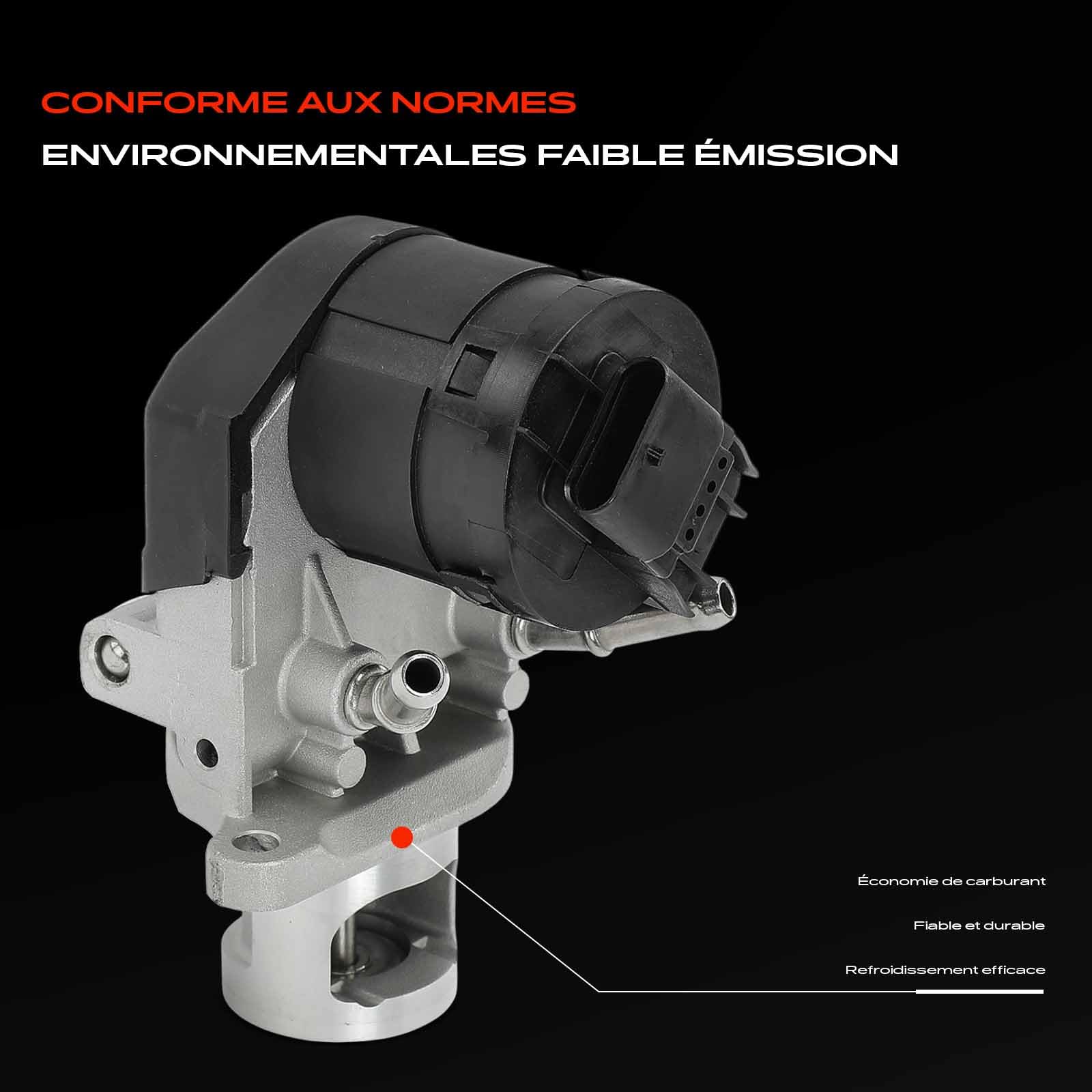 Frankberg Vanne EGR (Recirculation des gaz d'échappement) 555248 | Compatible avec: Série 3 Touring E91, X1 E84, Coupé Série 6 F13, X6 E71 E72, Série 7 F01 F02 F03 F04, Série 1 E81