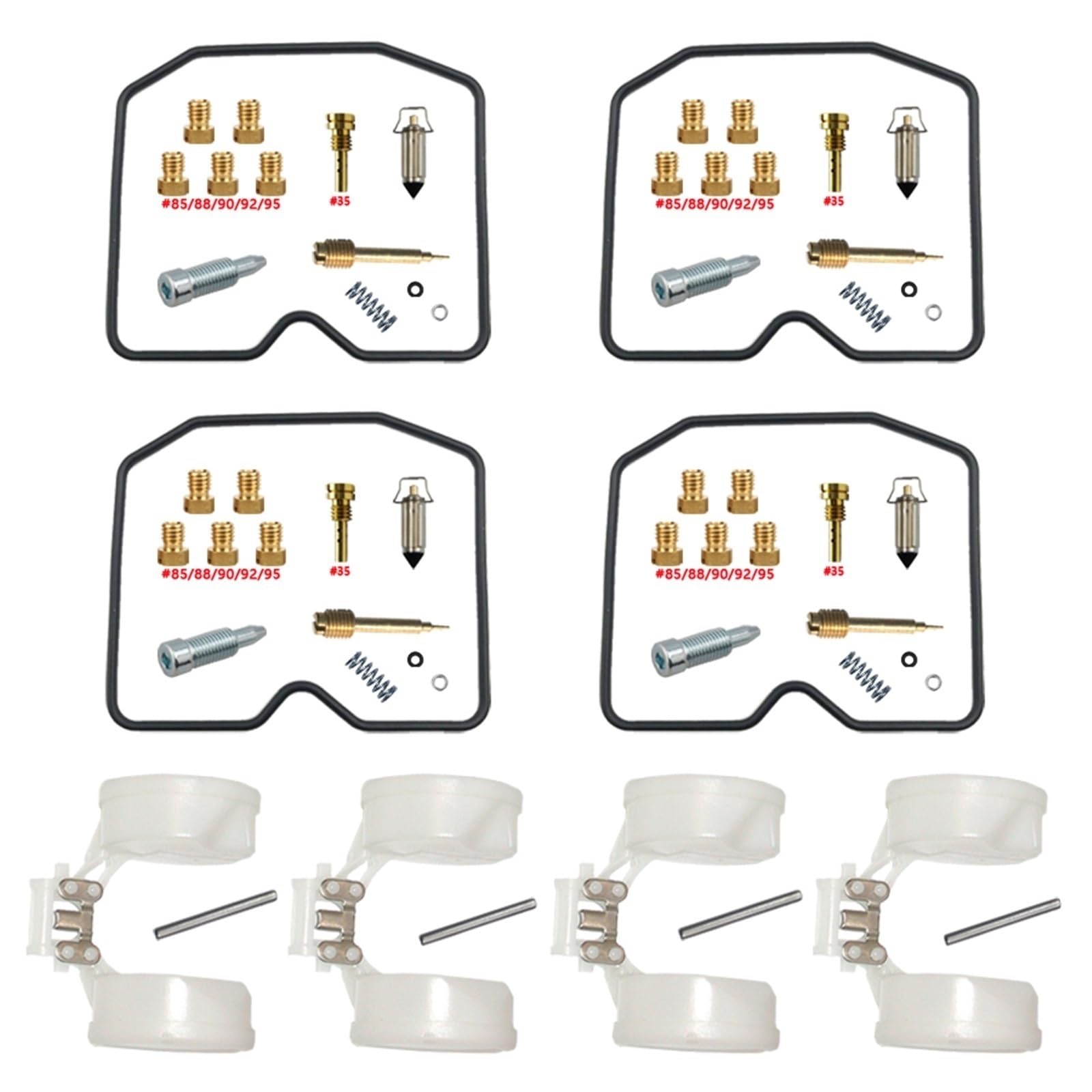 para Kawasaki Zephyr 750 1991 1992 1993 1994 1995 1996 1997 ZR750 ZR750-C 1991-1993 Kit De Reparación Carburador