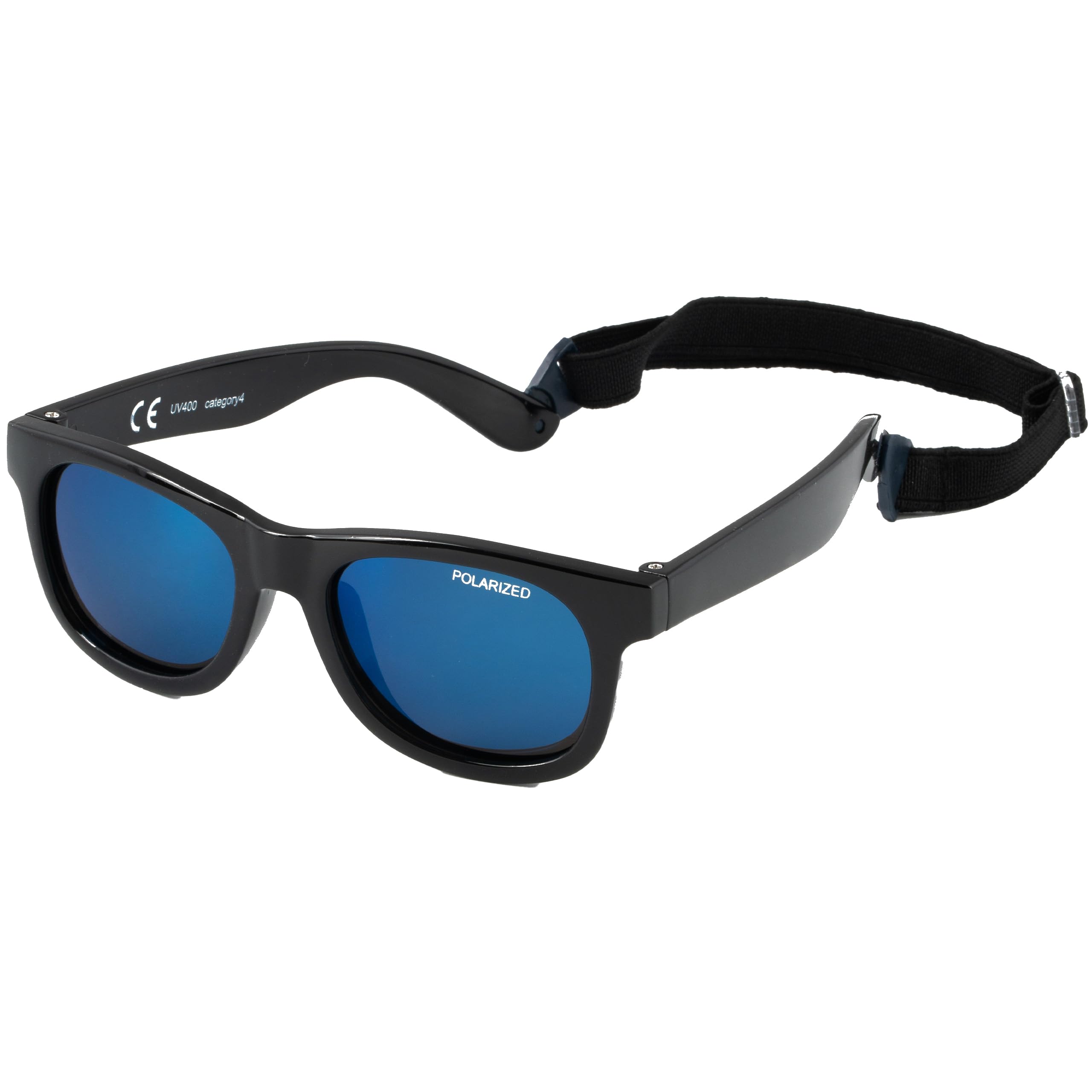 Kiddus Gafas de Sol bebe niño niña. Protección 100% UV400. Lentes polarizadas, Categoría 4. Montura flexible e irrompible. Edad recomendada 8-24 meses