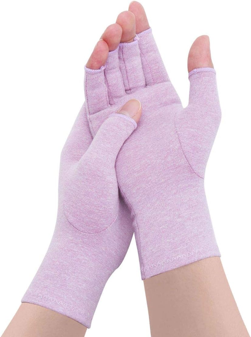 DigitekAthritis Gloves - Fingerless Gloves for Women and Men Compression Gloves For Arthritis Pain Relief Rheumatoid Carpal tunnel Dailywork Typing UK