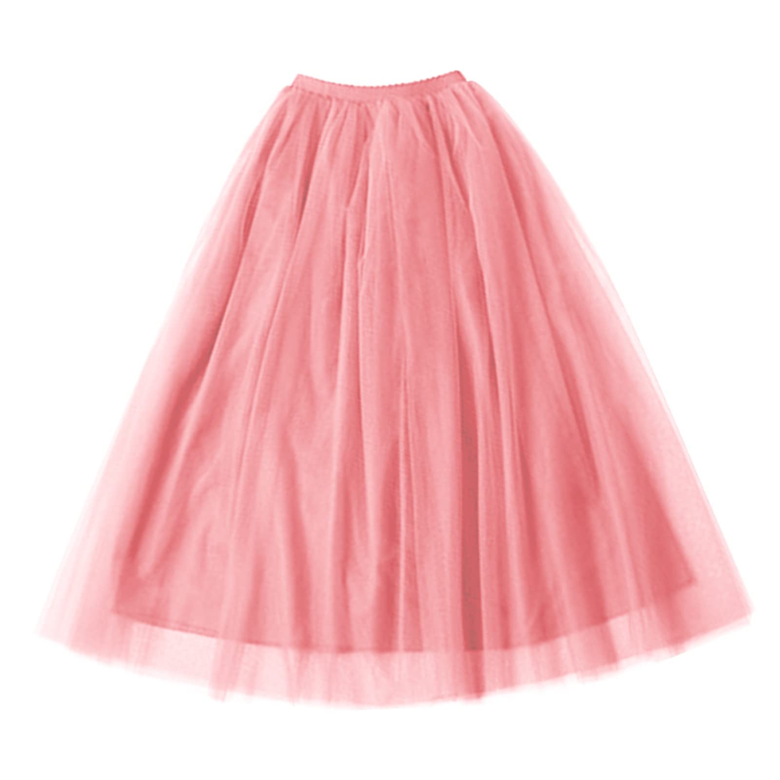 Generico Gonna Tulle Donna Teen Adult Annata di 50 Cocktail Swing Principessa Sottogonna Tulle Sottogonna Balletto Gonna Costumi di Carnevale Festa Halloween Danza Classica Gonna Tulle Donna
