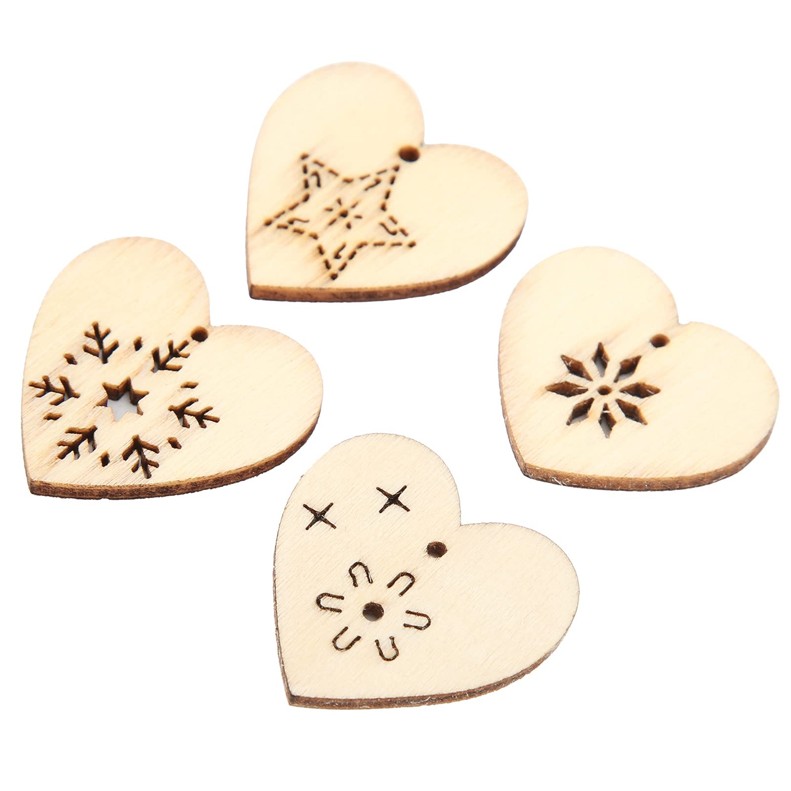 Copeaux De Bois Décoratifs Automne – 200 Pièces, Motifs écureuil Et Pomme De Pin, Pour Bricolage DIY Enfants