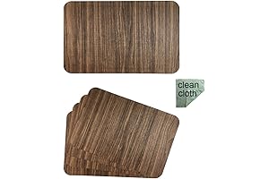 Wood Dining Table Set for 4