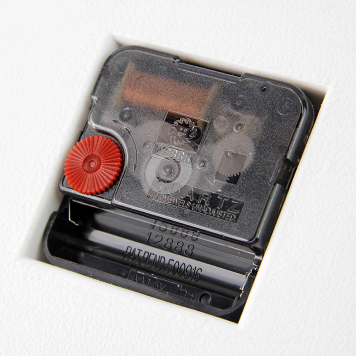 Reloj de Pared Diseño Redondo en Abs y PVC Silencioso de 14 Pulgadas Medidor de Temperatura y Humedad Números Grandes para Fácil Lectura en Sala