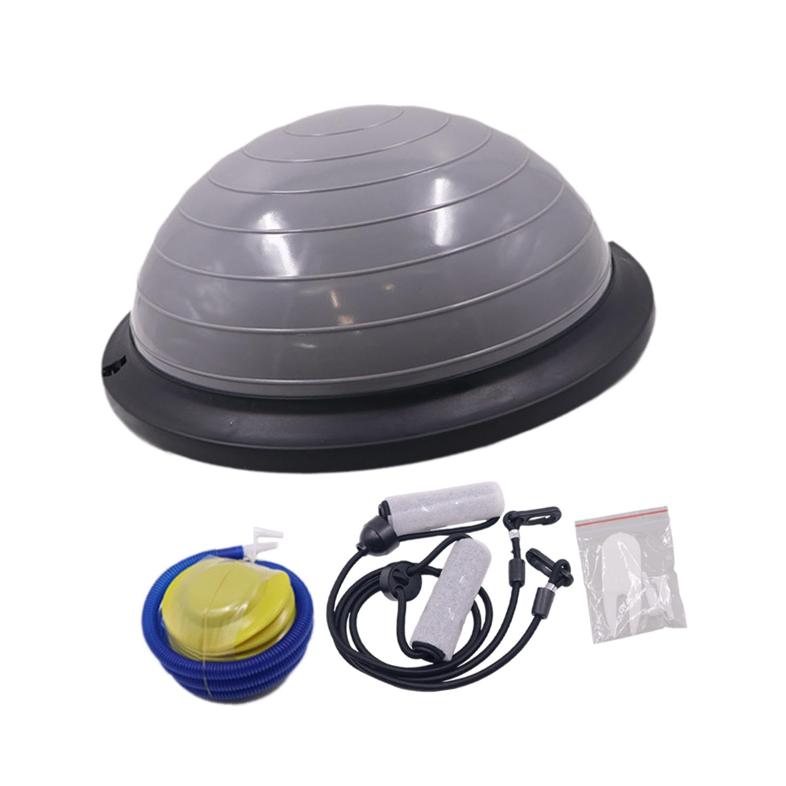 CALANDIS Half Balance Ball Anti Slip Base for Balance Training Home Gym Core Strength Gray | Exercise Balls | Fitness Equipment & Gear | Fitness Running & Yoga | Sporting Goods-picture-19