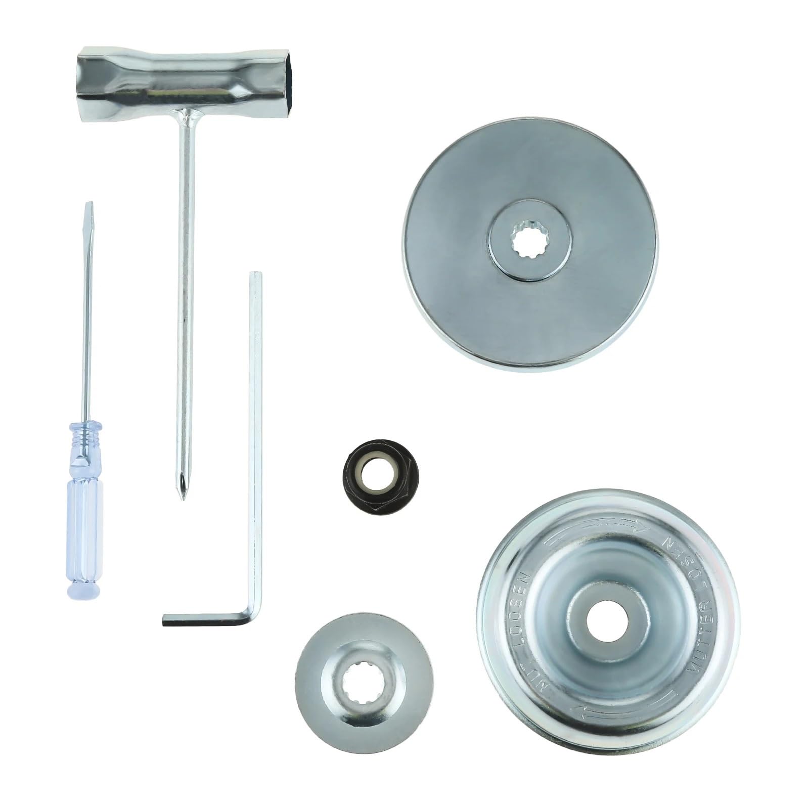 7 unids/set máquina de jardín cortacésped cuchilla arandela Kit apto para FS36 FS40 FS55 desbrozadora cortadora hilo