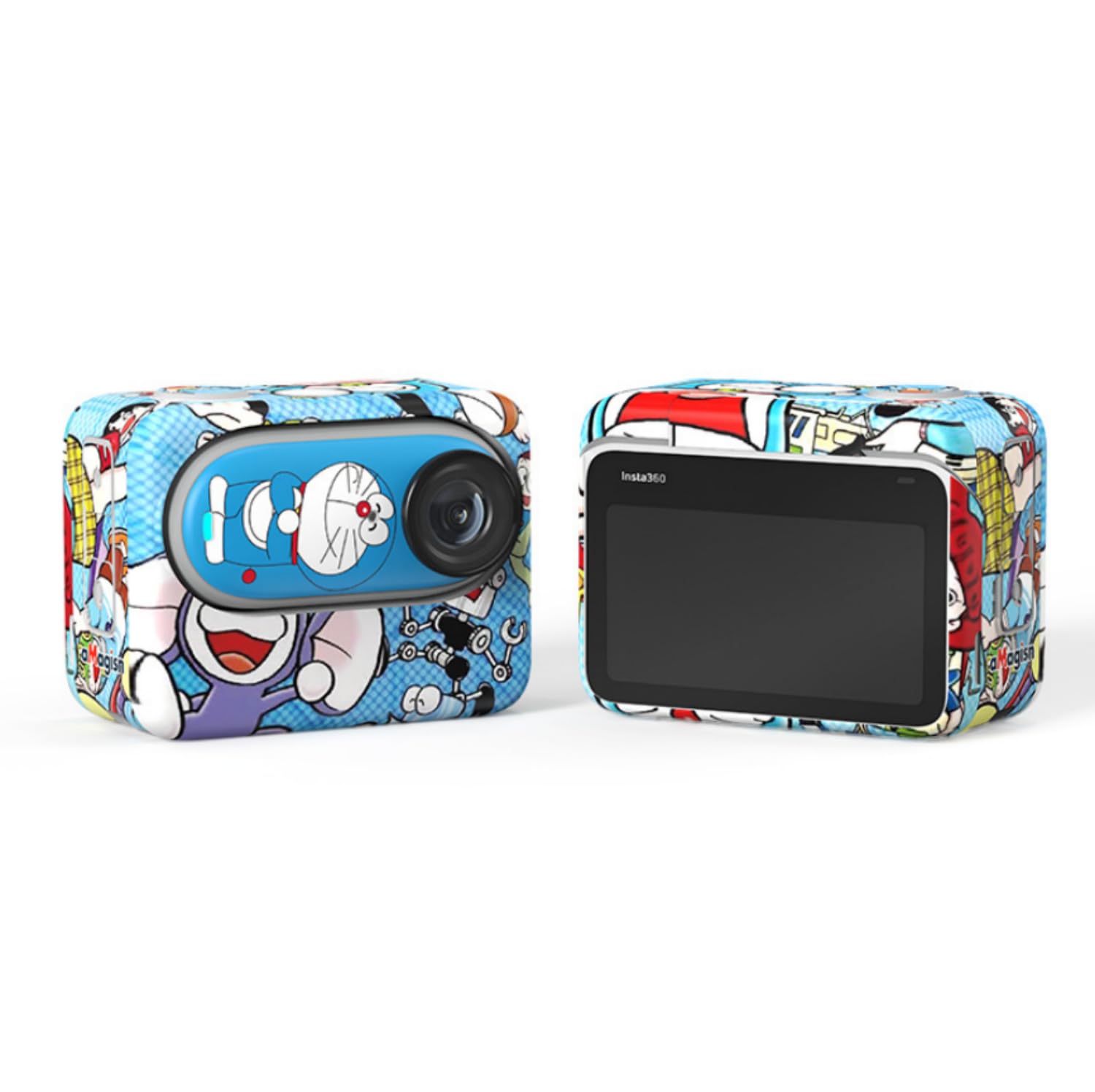 SKEIDO Soft 3M Material Decal Compatible with Insta360 GO3 Body Stickers Protective Film For Insta 360 GO 3 Skin Sports Action Camera Accessories (#3)