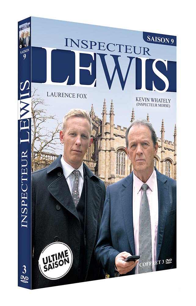 Inspecteur Lewis Saison 9 en coffret de 3 DVD para resolver los misterios más complejos