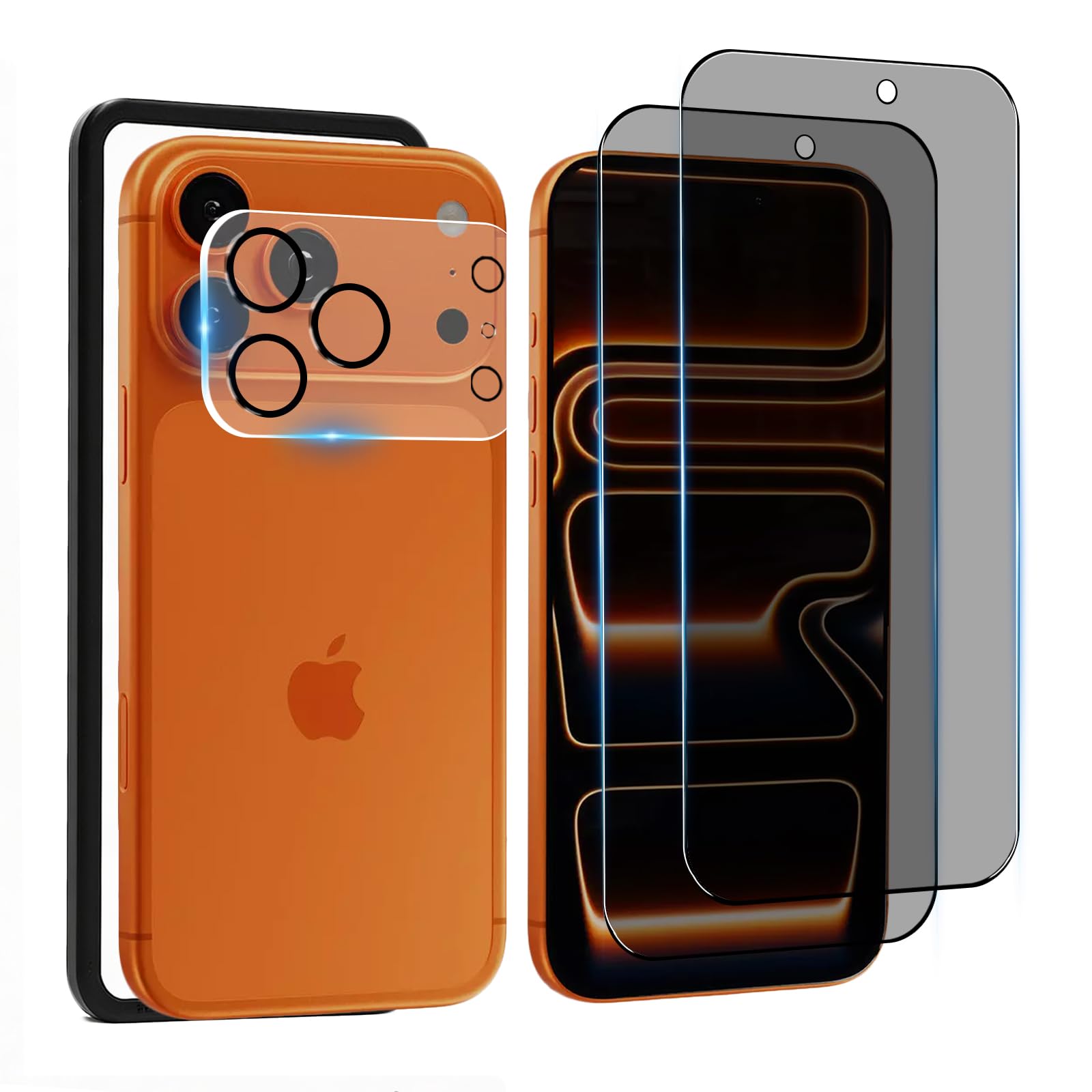 【2枚セット】 iPhone 17 Pro Max 用 覗き見防止 フィルム 1…