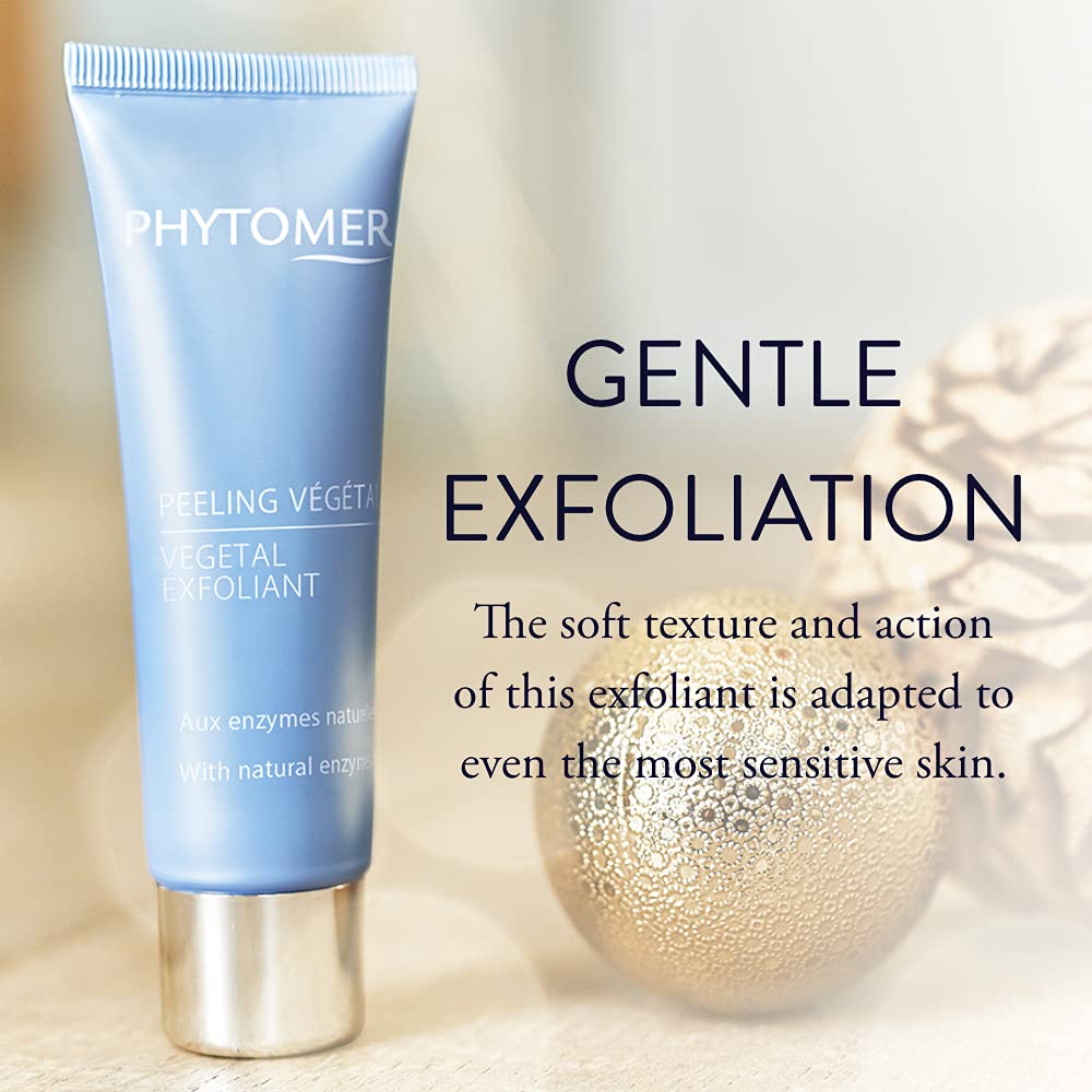 PHYTOMER Face Cleanser Bundle: Rosée Visage, Perfect Visage, Vegetal Exfoliant - Luxury Skincare for Cleansed, Toned, Hydrated Skin